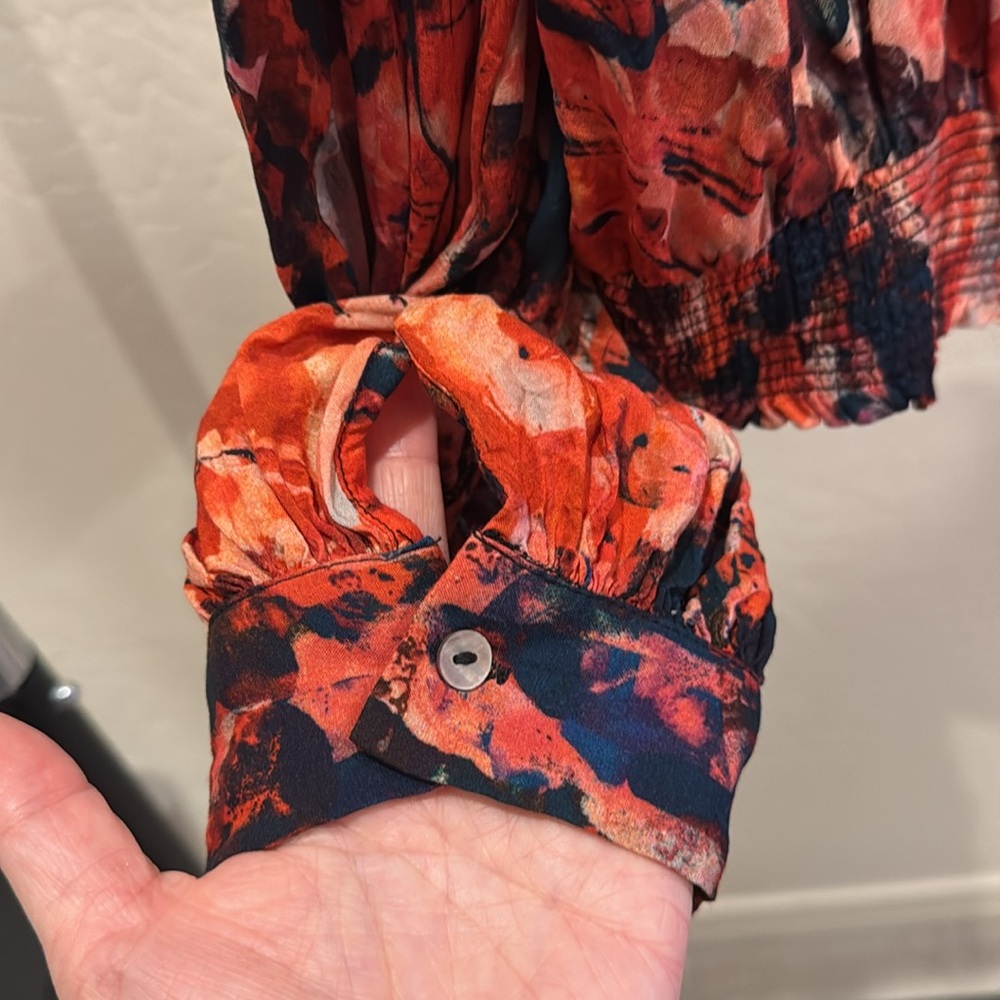 Soft Surroundings Button Up Top - image 2